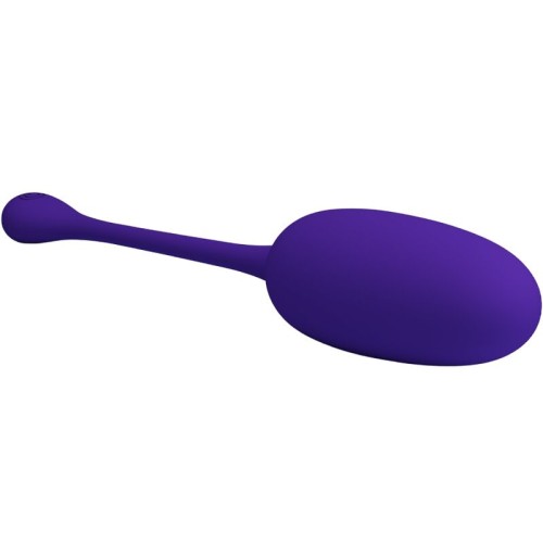 Pretty Love Knucker Rechargeable Egg Vibrator Purple