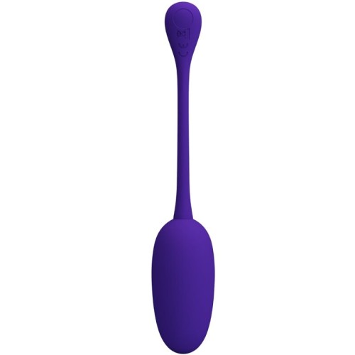 Pretty Love Knucker Rechargeable Egg Vibrator Purple