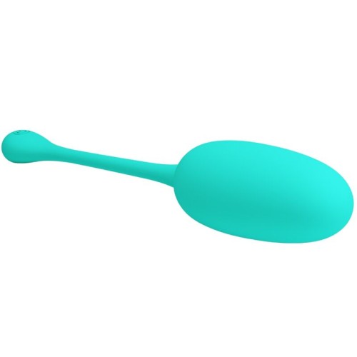 Pretty Love Knucker Rechargeable Vibrating Egg Aqua Green