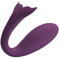 Vibrador Control Remoto Pretty Love Jayleen Lila para parejas