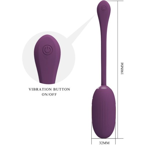 Huevo Vibrador Recargable Pretty Love