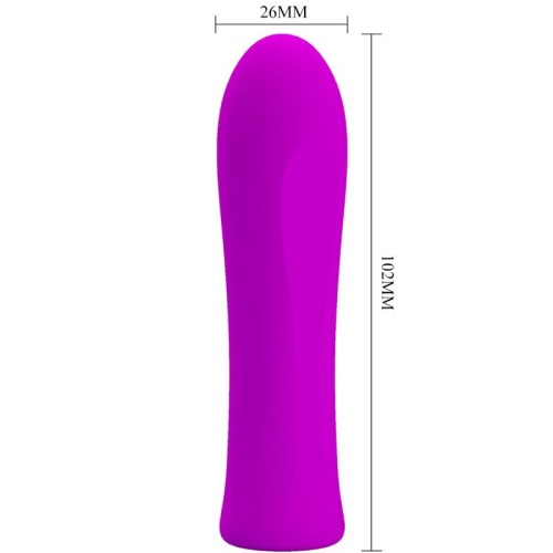 Vibrador Super Power Violeta Pretty Love Alfreda - Placer Compacto