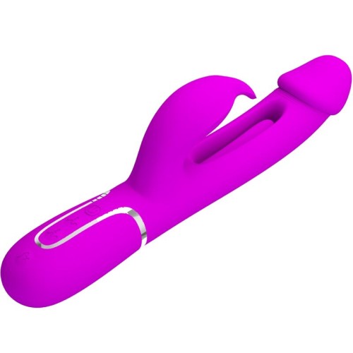 Pretty Love Kampas 3-in-1 Rabbit Vibrator with Tongue - Ultimate Pleasure