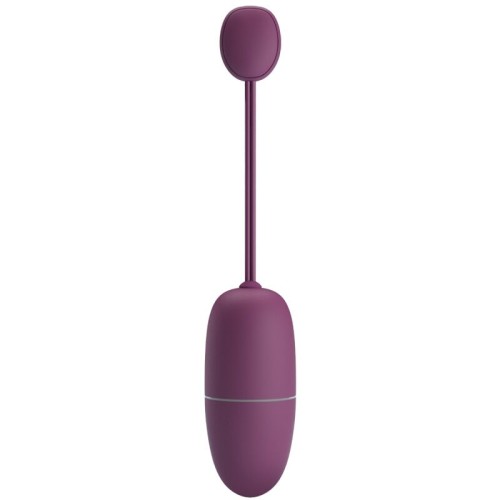 Pretty Love App-Controlled Vibrating Egg Purple