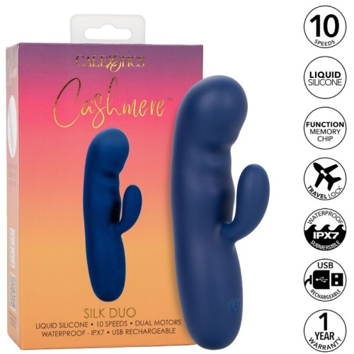 Cashmere Silk Duo - Masajeador de Doble Motor Lujoso