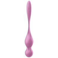 Satisfyer - Bolas Kegel Vibradoras Rosa