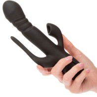 Triple Euphoria Vibrator Black