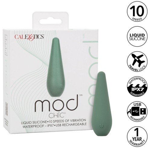 Mod Chic Green Stimulator - Precision Pleasure