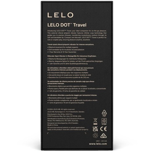 LELO DOT Travel Clitoris Stimulator