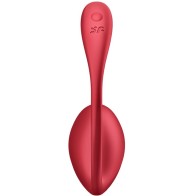 Satisfyer Shiny Petal Estimulador Punto G Control Remoto Rojo