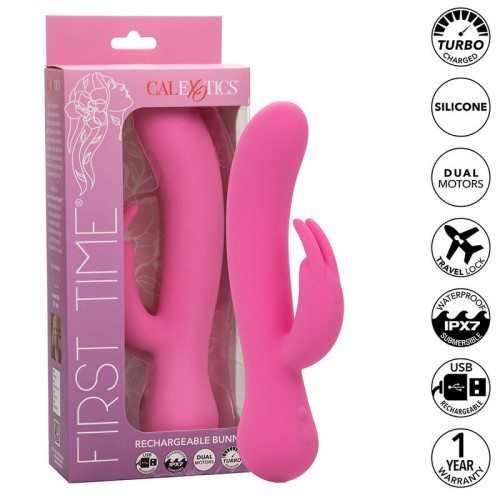 First Time Rechargeable Bunny Vibrator - Powerful Pleasure