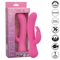 Vibrador Rabbit Recargable Rosa - Placer Poderoso