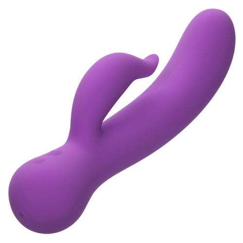 Vibrador Complaciente Recargable Morado First Time