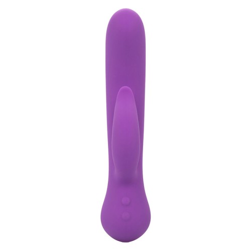 Vibrador Complaciente Recargable Morado First Time