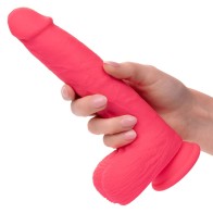 Rechargeable Studs Realistic Vibrator 10 Functions