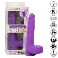 Rechargeable Gyrating Thrusting Silicone Studs