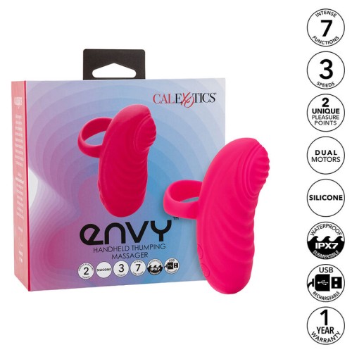 Envy Handheld Rolling Ball Massager 7 Vibrations Pink