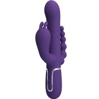 Pretty Love Cammy Vibrador Triple - Placer 4 En 1