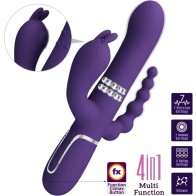 Pretty Love Cammy Vibrador Triple - Placer 4 En 1