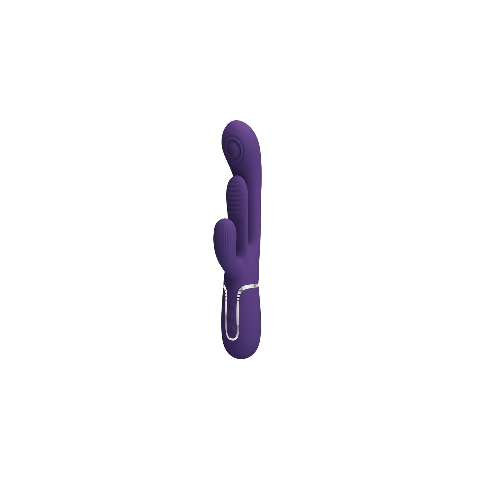 Vibrador Conejo Triple Multifunción Shania Morado