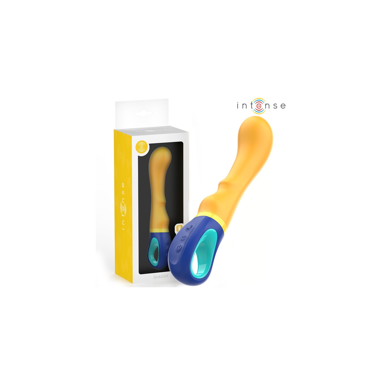 Intense Shaggy G-spot Vibrator Yellow