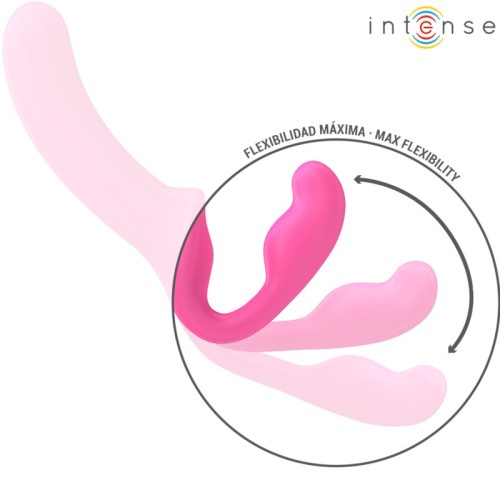 Intense Vibrador Doble AMY 20 cm Control Remoto Rosa