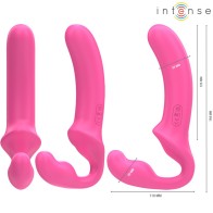 Intense AMY Double Vibrator 20 cm Remote Control Pink