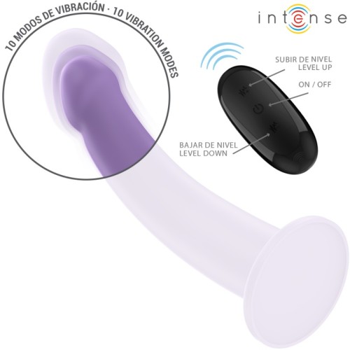 Intense - Eddie Vibrator 17.5 cm 10 Vibrations - Remote Controlled