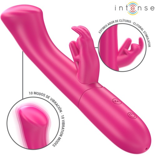 Vibrador Rabbit Julieta 18,6 Cm 10 Modos Rosa