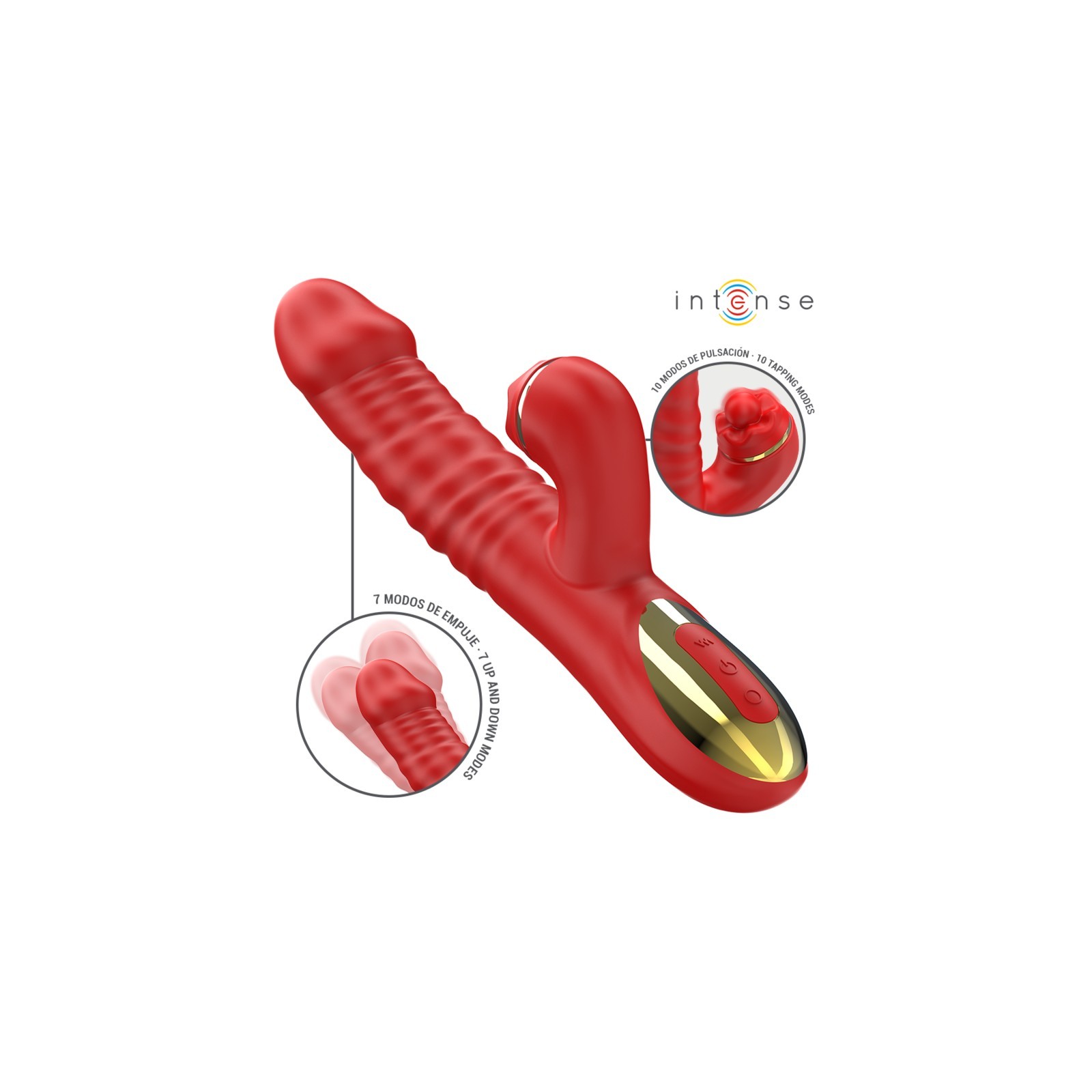 Intense Thalia Vibration & Thrusting & Stimulation Red