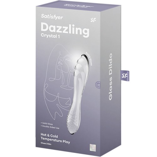 Satisfyer Dazzling Crystal Glass Dildo