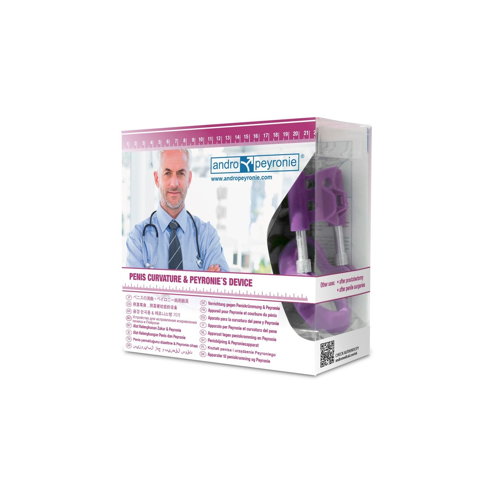 Andropeyronie Penile Curvature Correction Device - Enhance Sexual Health