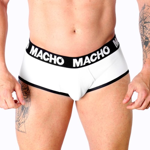 Macho Slip Blanco L para Comodidad y Estilo