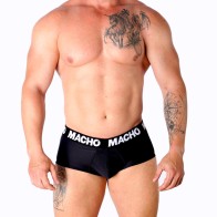 Macho Slip Negro MS30NG - Comodidad Clásica