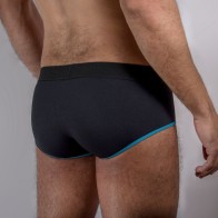 Macho Brief Dark Amarillo para Comodidad y Ajuste