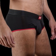 Macho Calzoncillo Brief Dark Rojo S Ajuste Cómodo