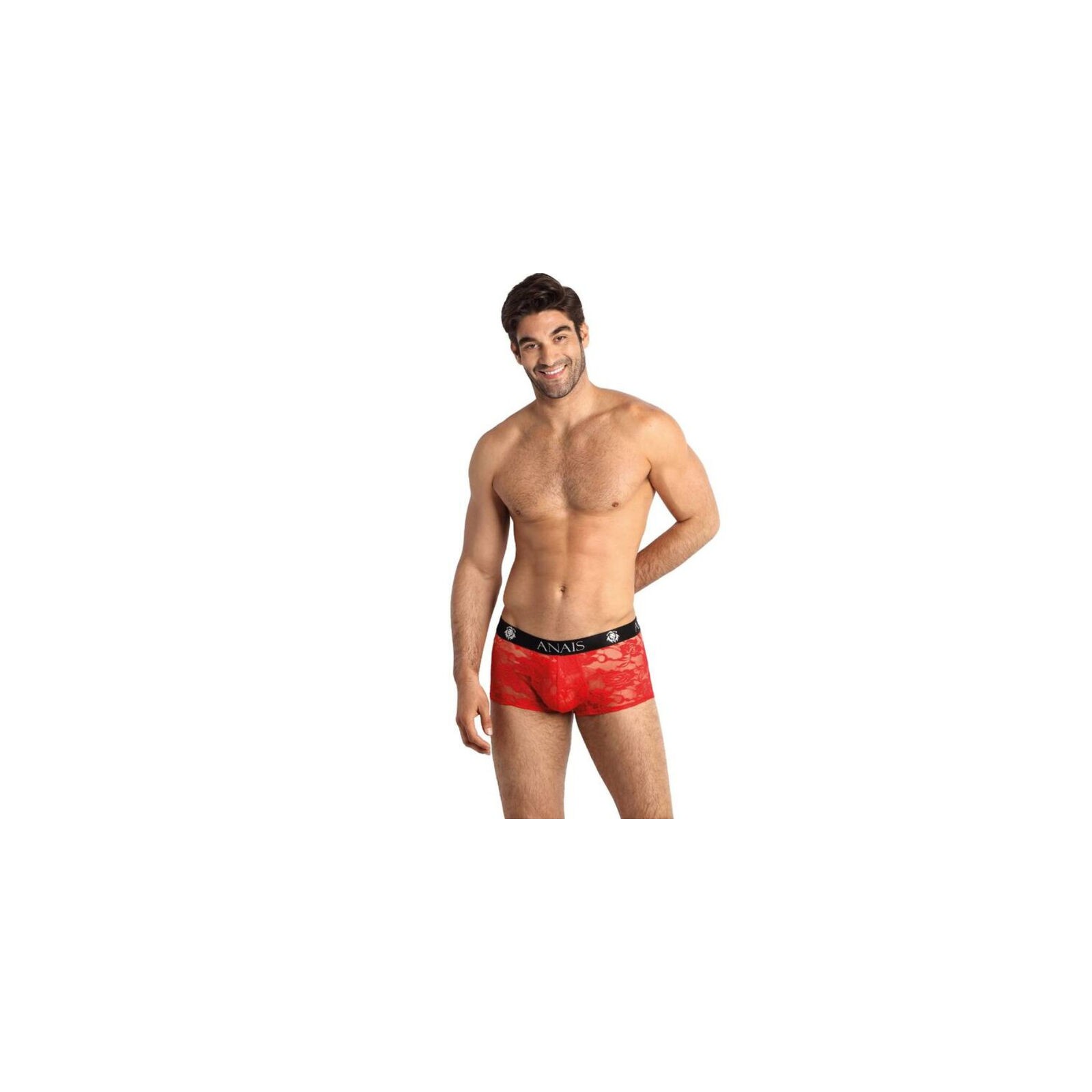 Anais Men - Brave Boxer L - Encaje Rojo