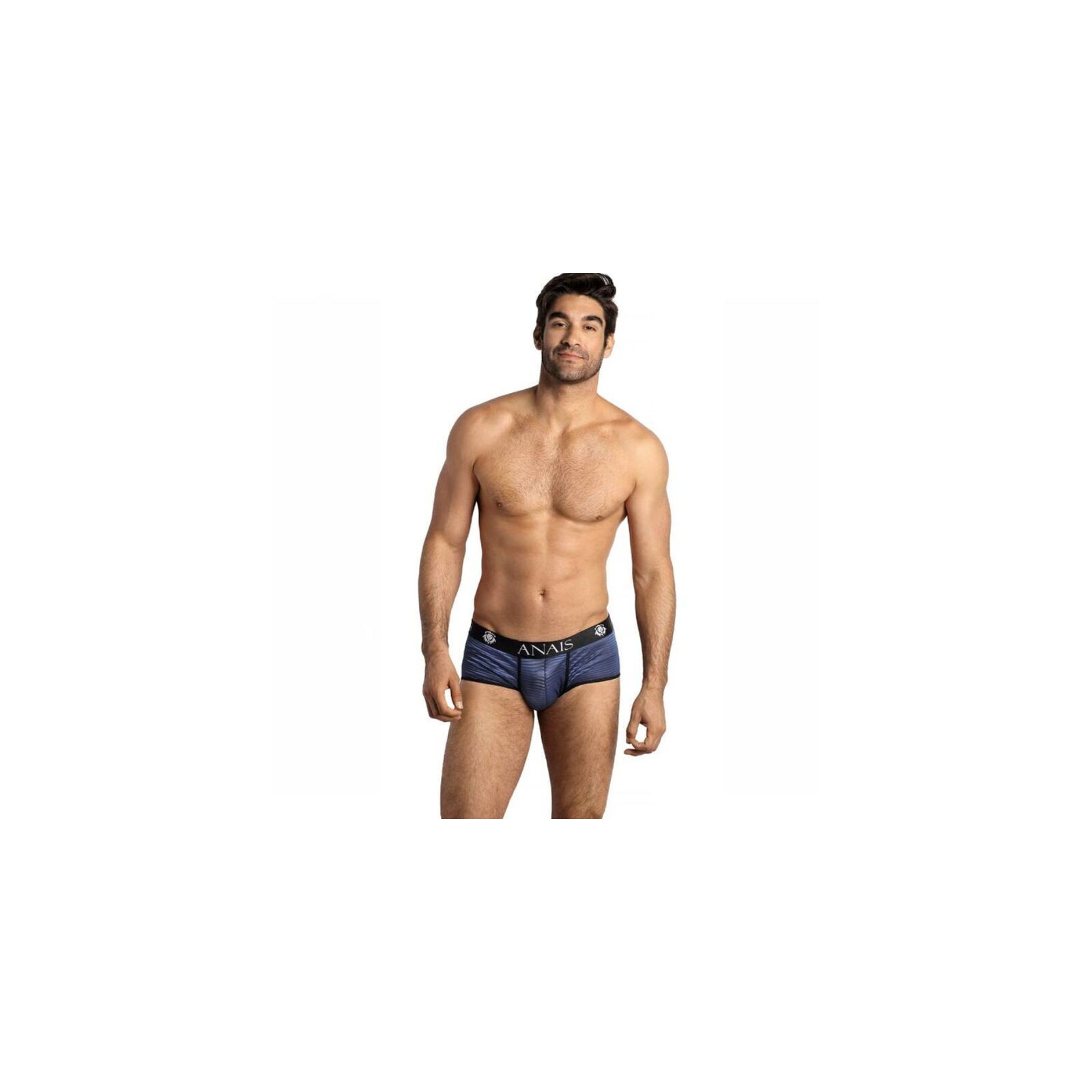 Anais Men Navy Boxer Brief M - Luxury Underwear