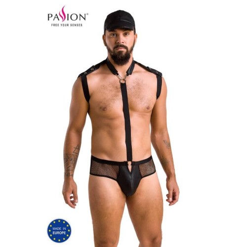 Passion - 038 Set John Negro S/M - Estilo Elegante