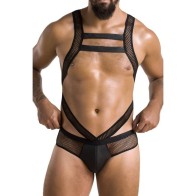 Body Victor Negro L/XL - Elegancia Moderna con Passion