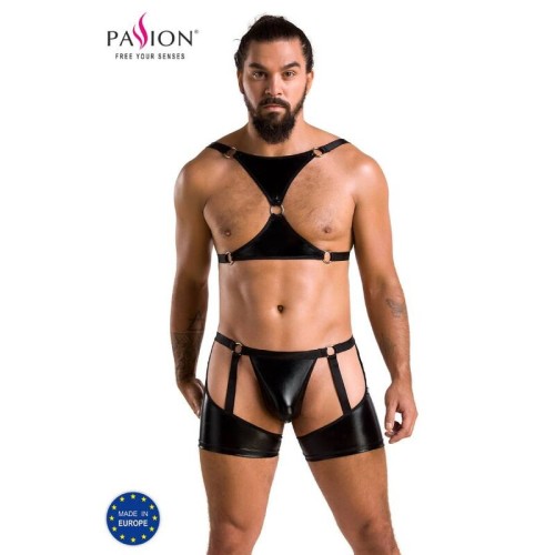 Conjunto De Lencería Passion 047 Negro - Comodidad Elegante