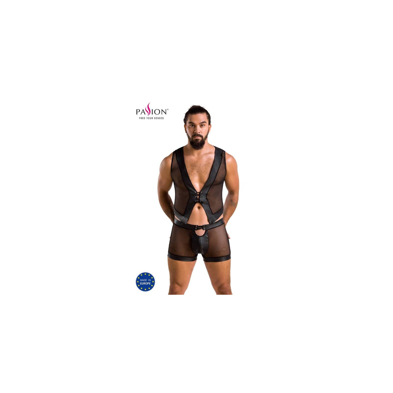 Set William Negro Passion para Sensualidad Moderna