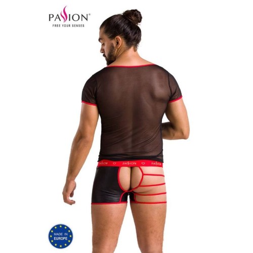 Set Mark Negro L/XL - Lencería Elegante Passion