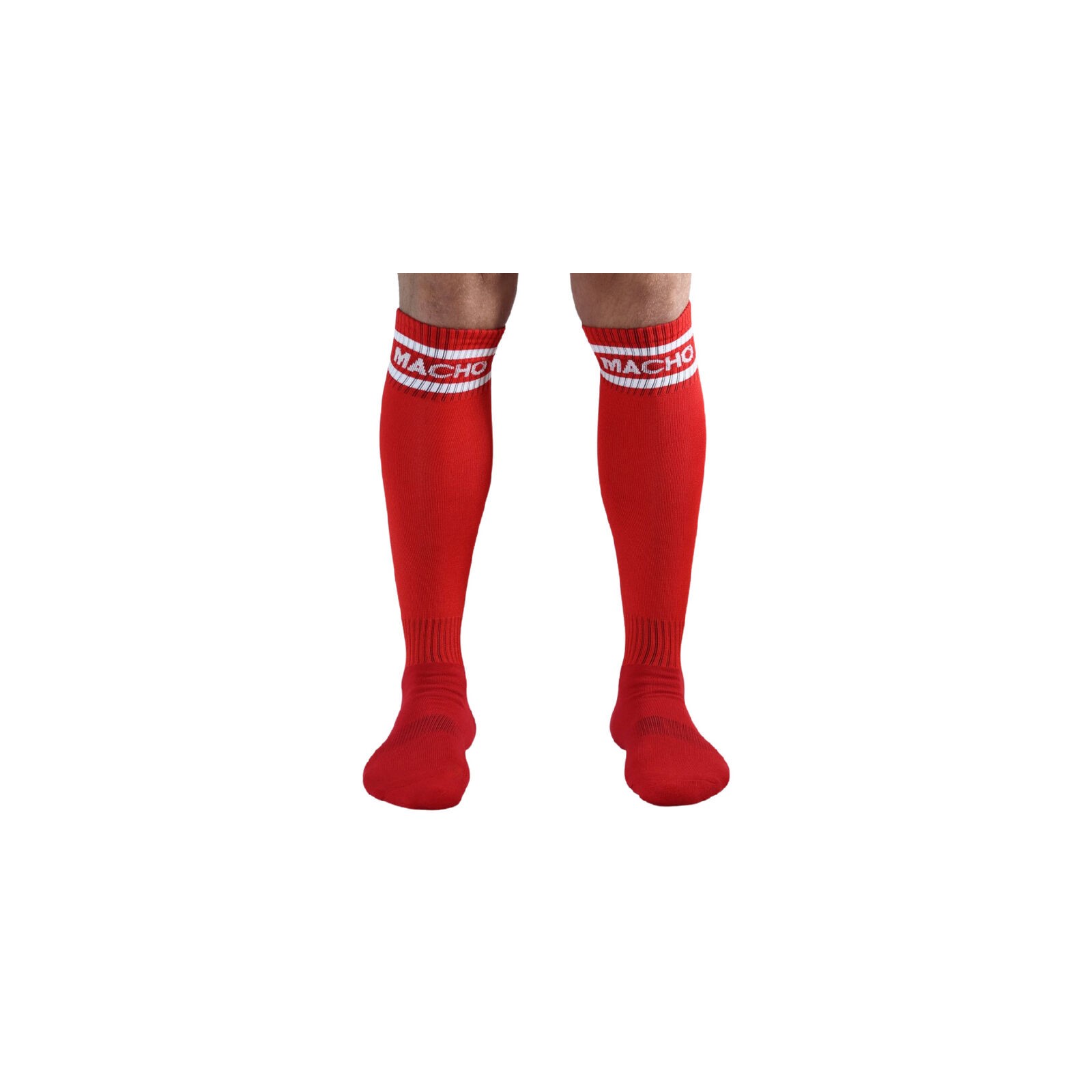 Macho Long Socks One Size Red