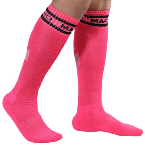 Macho Long Socks One Size Pink