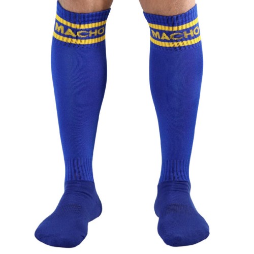 Macho Long Socks - Stylish Football Design