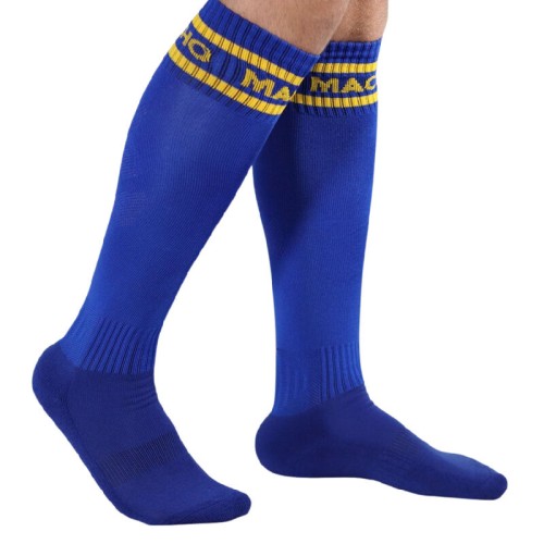 Macho Long Socks - Stylish Football Design