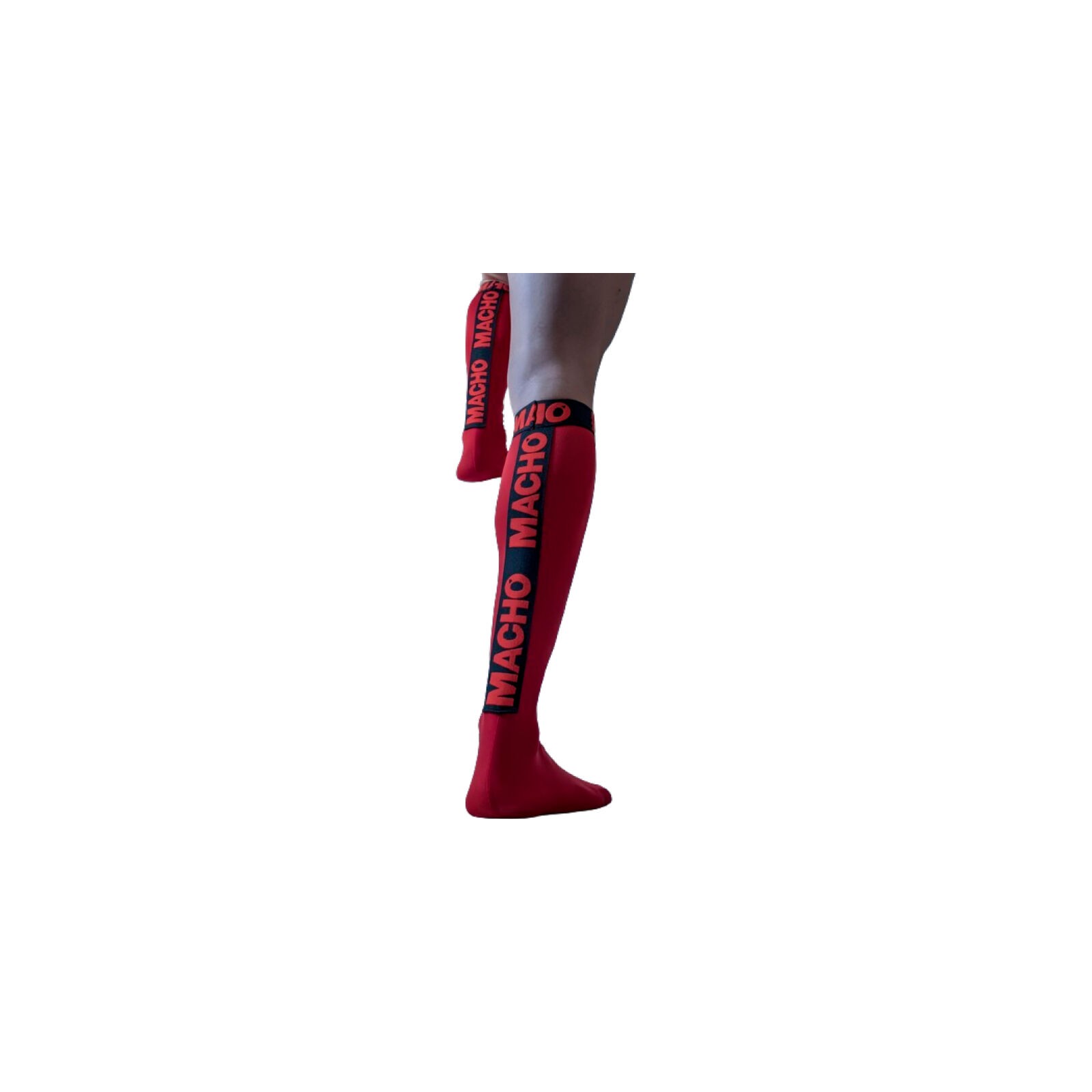 Macho - Calcetines Finos Rojo Talla Unica