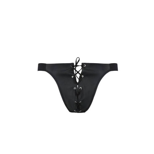 Passion Open Ben Slip in Black S/M