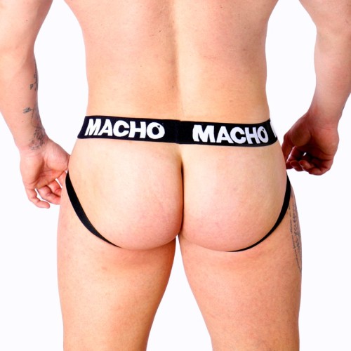 Jockstrap de Cuero Gris Beige XL - Colección FETISH